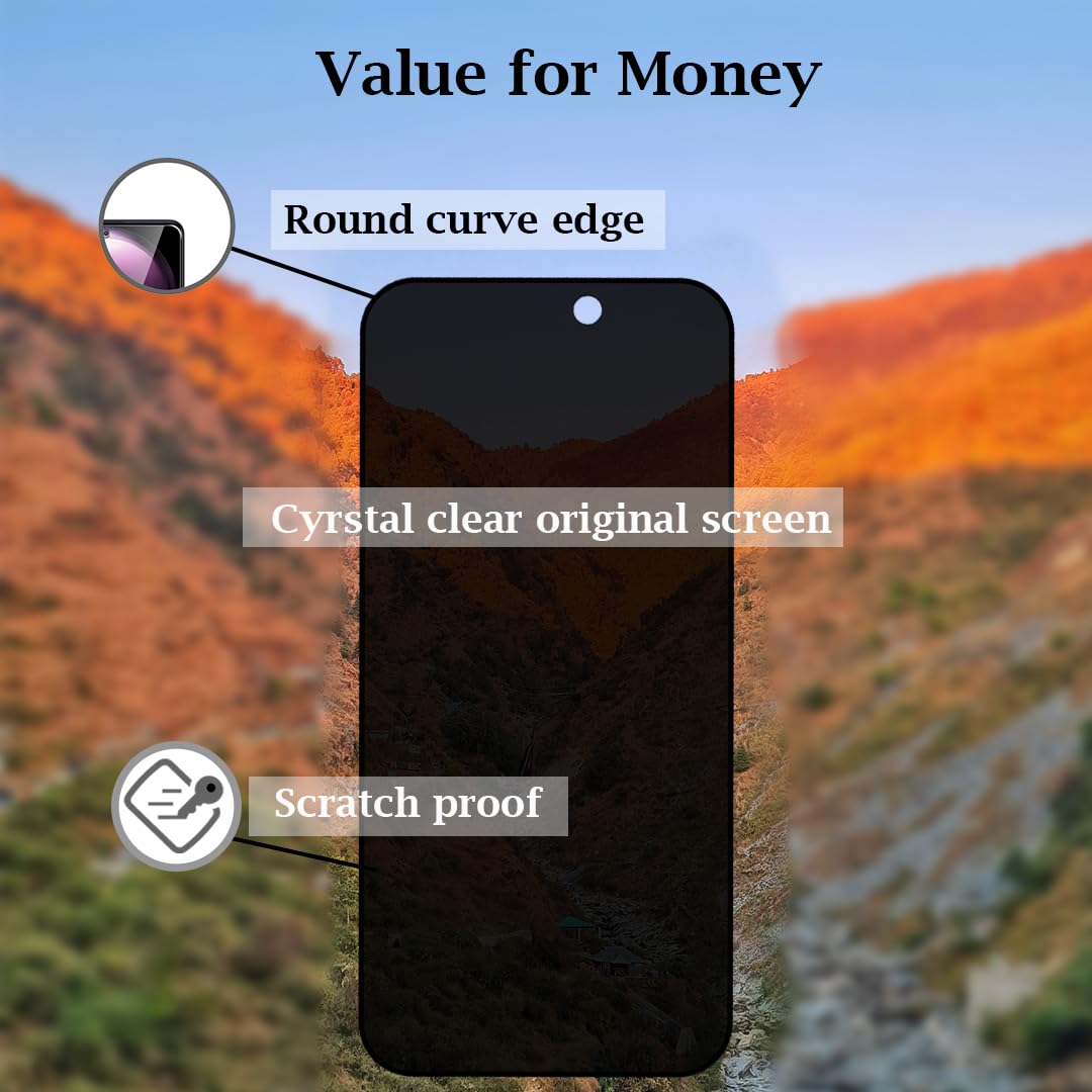 iPhone 15 Privacy Screen Protector