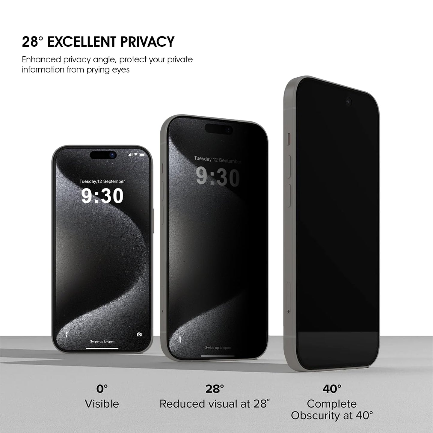 iPhone 15 pro max Privacy Screen Protector
