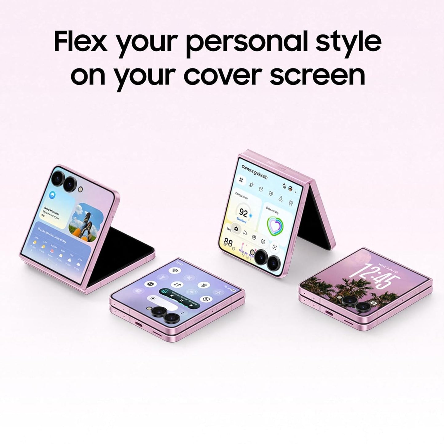 Samsung Galaxy Z Flip8 5G (12/256GB Storage)-pink