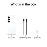 Samsung Galaxy S26 5G (12GB RAM,256GB Storage)-white