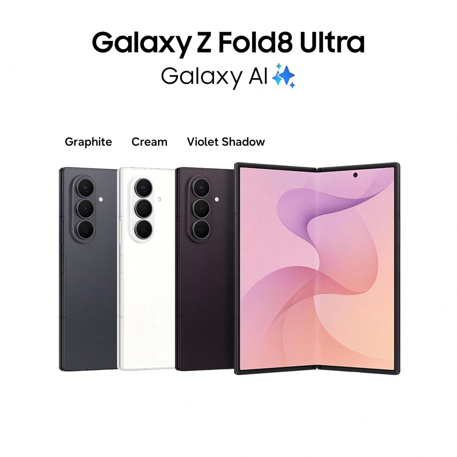 Samsung Galaxy Z Fold8 Ultra 5G (12GB RAM, 256Storage)-Graphite
