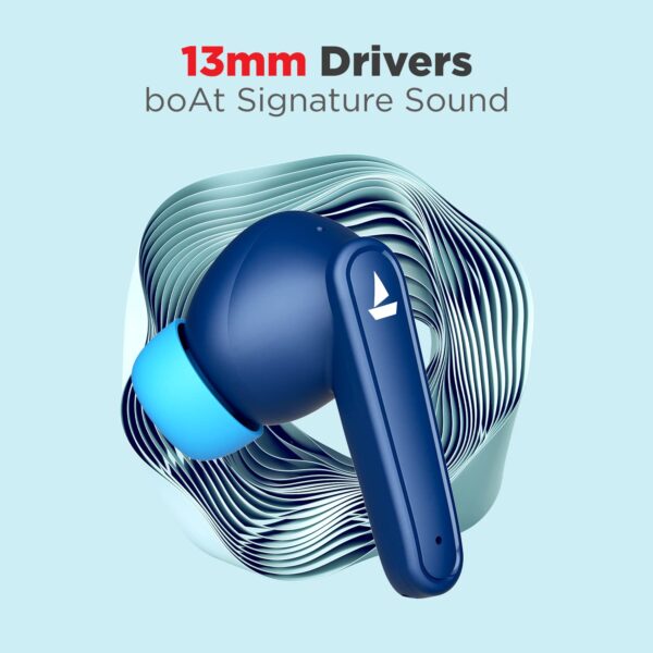 Boat Airdopes 113 TWS Wireless-(blue ) - Image 3