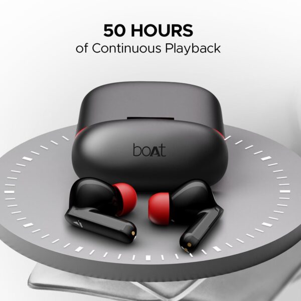 Boat Airdopes Ultra Plus Ear Earbuds (Active Black) - Image 3