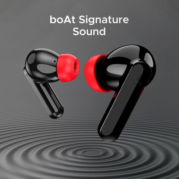 Boat Airdopes Ultra Plus Ear Earbuds (Active Black) - Image 4