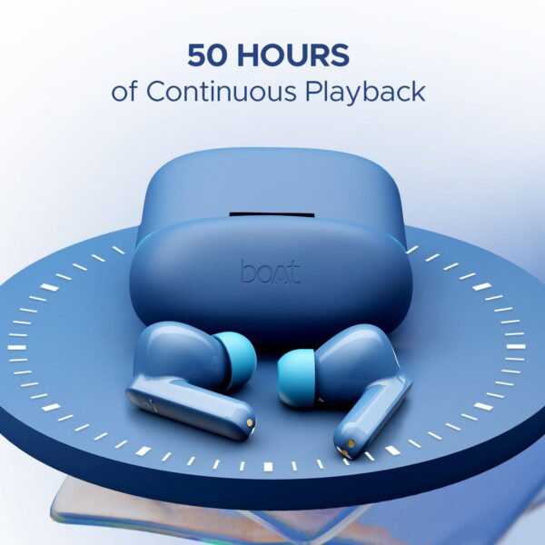 Boat Airdopes Ultra Plus Ear Earbuds (blue) - Image 3