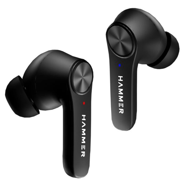 HAMMER Airflow 2.0 Bluetooth Earbuds with Mic (Black)