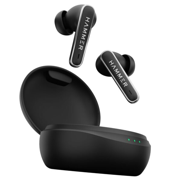 HAMMER Airflow Lit True Wireless Earbuds (black)