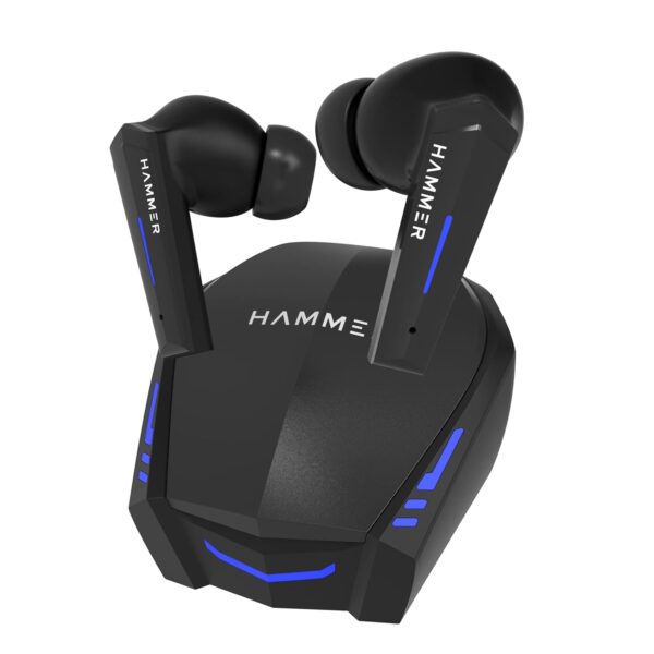 HAMMER G-Shots Truly Wireless Gaming Earbuds Sweat Proof (Black) - Image 5