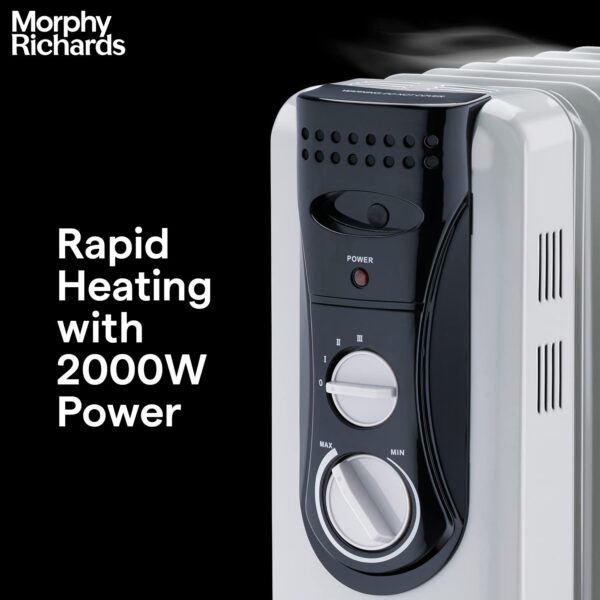 Morphy Richards OFR Room Heater (OFR 9 Grey) - Image 3