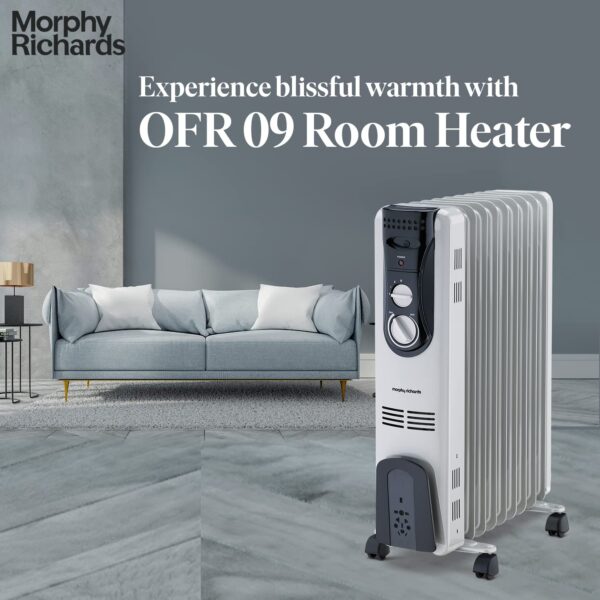 Morphy Richards OFR Room Heater (OFR 9 Grey) - Image 4