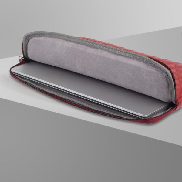 Neopack Stanley Sleeve/Slip Case with Pouch for MacBook -Red - Image 5