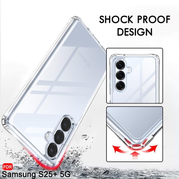 Samsung S25 plus Crystal Clear Back Case - Image 4