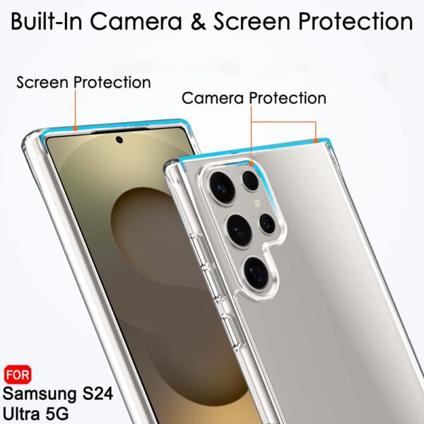 Samsung S25 Ultra Crystal Clear Back Case - Image 3