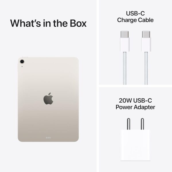 Apple iPad Air 11inch with M3 chip 256gb wifi -Starlight - Image 3