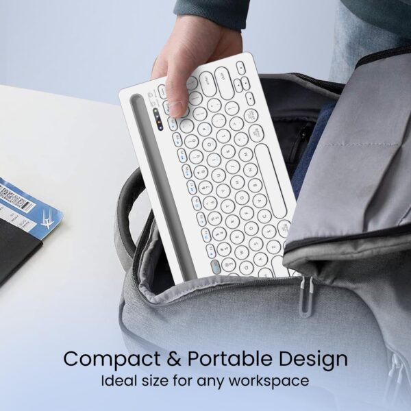 Portronics Bubble Dock Wireless Keyboard - Image 5