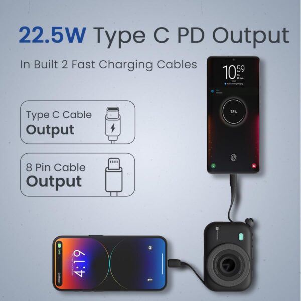 Portronics Power Shutter 10000mAh 15W Power bank - Image 5