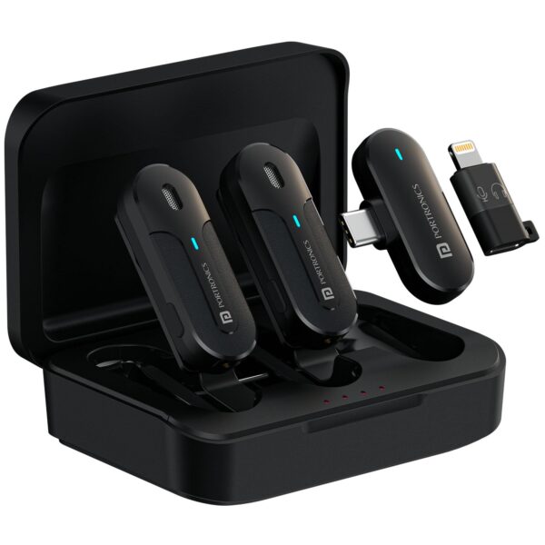 Portronics Vlogmate 2 Dual Wireless Microphone with Type C