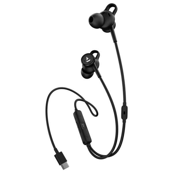 Boat BassHeads 122 ANC Wired in-Ear Earphones