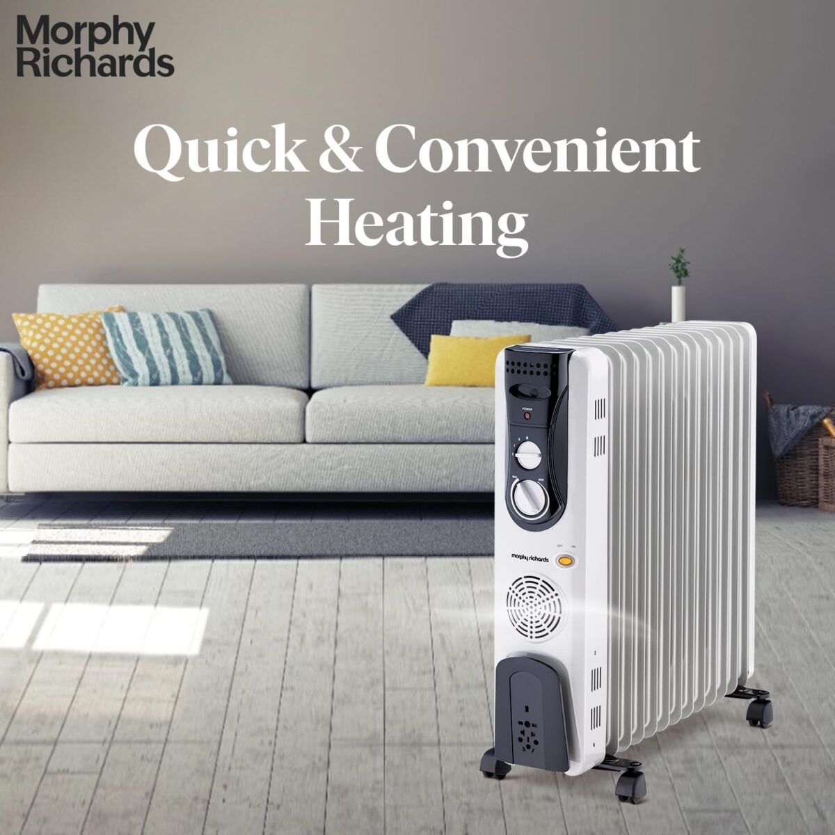 Morphy Richards 13 Fin Ofr Room Heater - Image 3