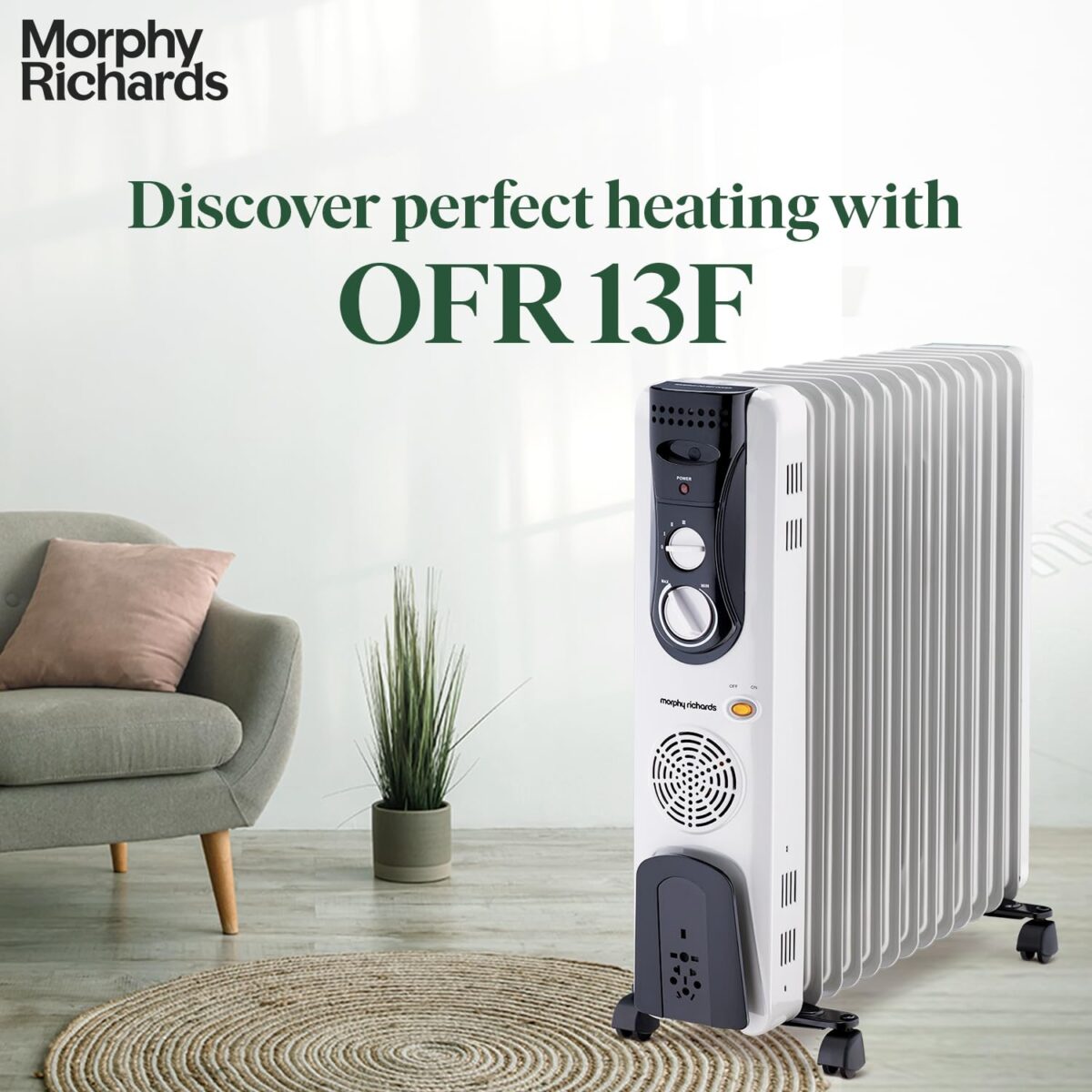 Morphy Richards 13 Fin Ofr Room Heater - Image 1