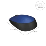 Logitech M171 Wireless Mouse- Blue - Image 3