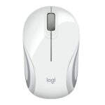 Logitech M187 Ultra Portable Wireless Mouse, White
