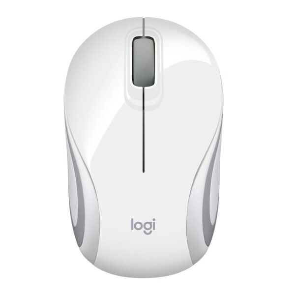 Logitech M187 Ultra Portable Wireless Mouse, White