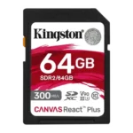 Kingston Canvas React Plus SDXC 64GB Memory Card
