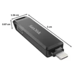 SanDisk iXpand Luxe 256GB Pen Drive, Black - Image 2