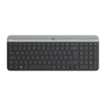 Logitech K580 Slim Multi-Device Wireless Keyboard Bluetooth/Receiver, Graphite