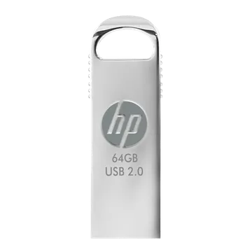 HP v206w 64GB USB 2.0 Flash Drive (MM-USB064GB-46P, Silver)