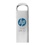 HP x306w 32GB USB 3.2 Flash Drive (HPFD306W-64, Silver)