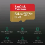 SanDisk Extreme Memory card