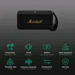 Marshall Middleton Portable Bluetooth Speaker - Image 4