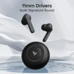 Boat Airdopes Sonik TWS Earbuds with Environmental Noise Cancellation ,Thunder Black - Image 7