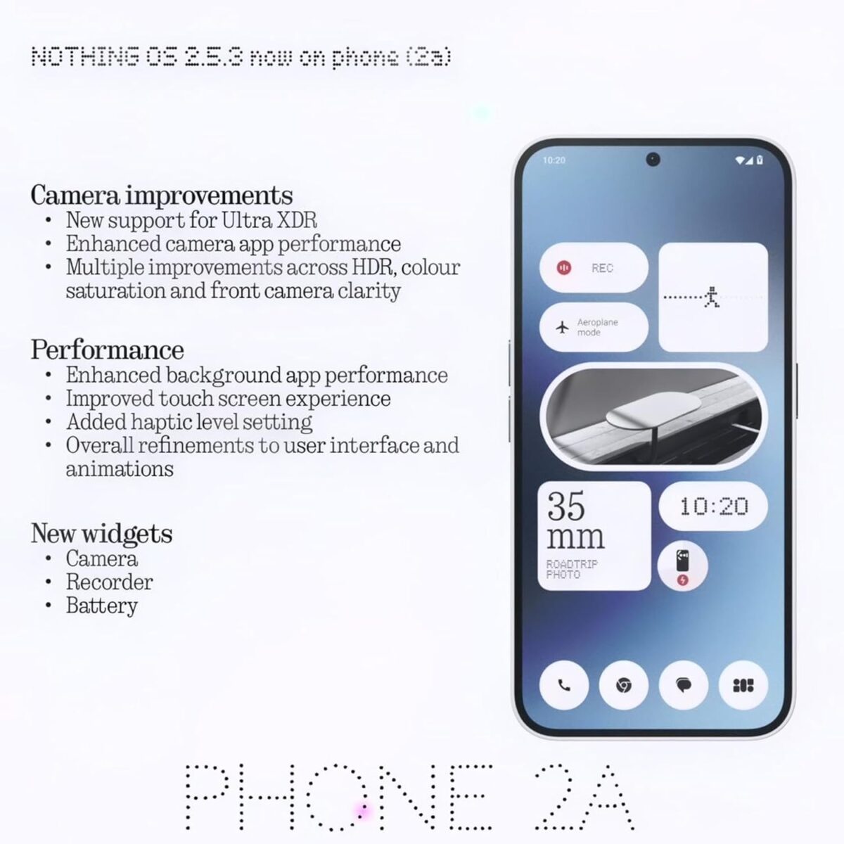 Nothing Phone (2a) 5G 8/256GB -Black - Image 6
