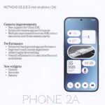 Nothing Phone (2a) 5G 8/256GB -Black - Image 6