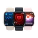 Apple Watch Series 9 with Red Sport Band - Image 6