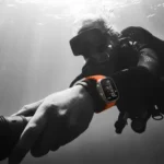 Apple Watch Ultra 2 with Orange Ocean Band - Image 5