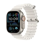 Apple Watch Ultra 2 with White Ocean Band