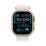 Apple Watch Ultra 2 with White Ocean Band - Image 2