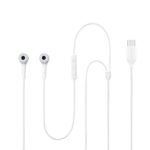 Samsung Original IC050 Type-C Wired in Ear Earphone with mic (White) - Image 3