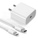 iPhone Original 20W PD Charger Compatible with i-Phone 13,12,11,X,8 Series | Pd Charger Adapter with Cable for i-Phone 13/13 Pro/ 13 Pro Max/ 13 Mini/ 12/12 Pro/ 12 Pro Max/11/11 Pro/X/Xr - White - Image 2