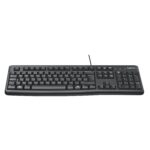 Logitech K120 Wired Keyboard for Windows, Black