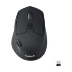 Logitech M720 Triathlon Multi-Device Wireless Mouse, Graphite Black