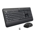 Logitech MK540 Wireless Keyboard and Mouse Set for Windows, Black