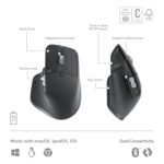 Logitech MX Keys S Combo - Performance Wireless Keyboard and Mouse with Palm Rest - Image 4