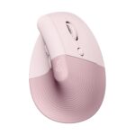 Logitech Lift Vertical Ergonomic Mouse- Rose