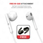 Portronics Harmonics Z5 Wireless Bluetooth Stereo Headset , White - Image 4
