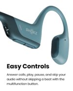 SHOKZ OpenRun Pro - Premium Bone Conduction On Ear Bluetooth Sport Headphones ,Blue - Image 3